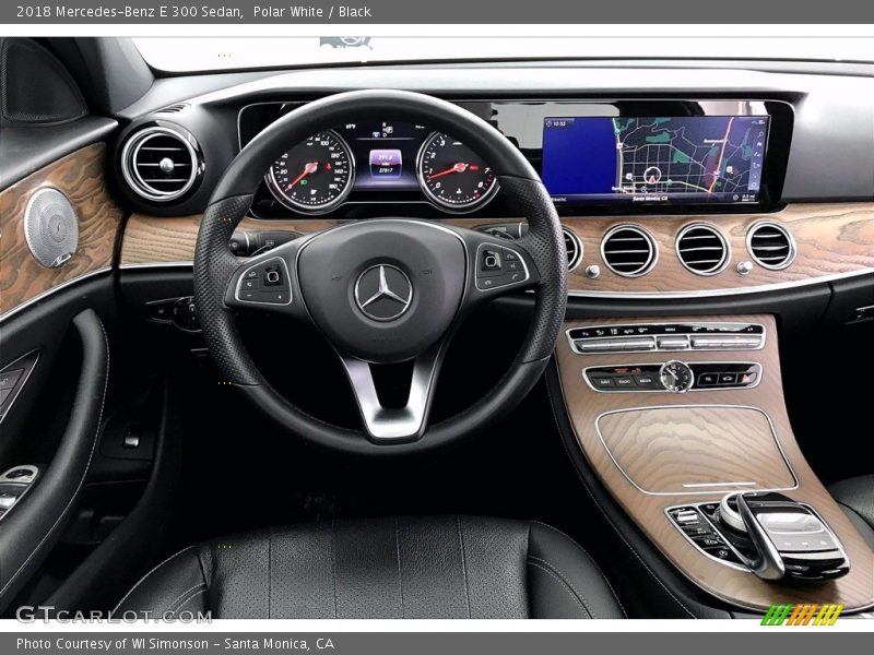 Polar White / Black 2018 Mercedes-Benz E 300 Sedan