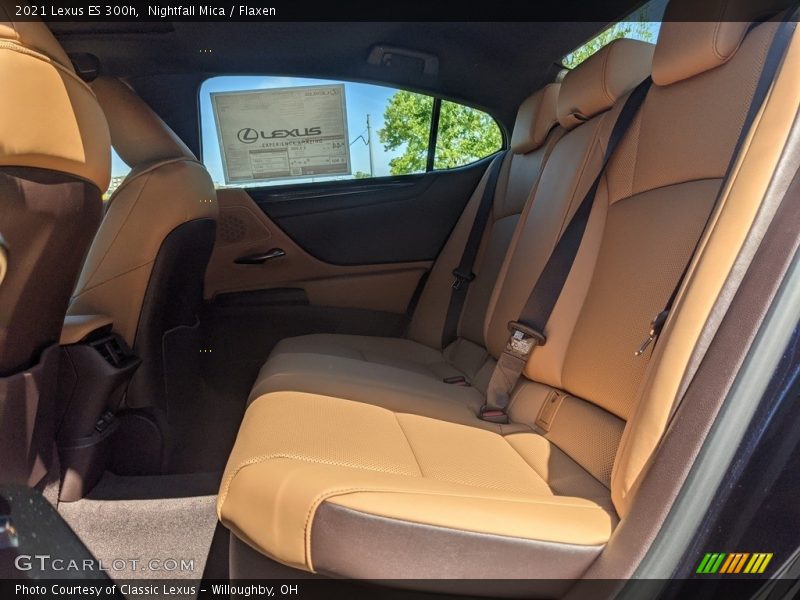 Rear Seat of 2021 ES 300h