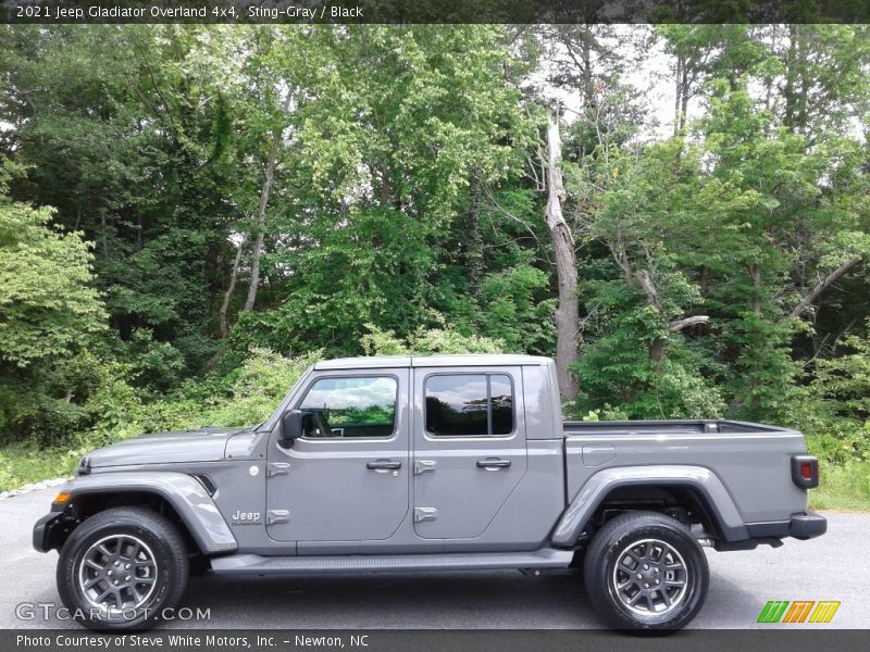 Sting-Gray / Black 2021 Jeep Gladiator Overland 4x4