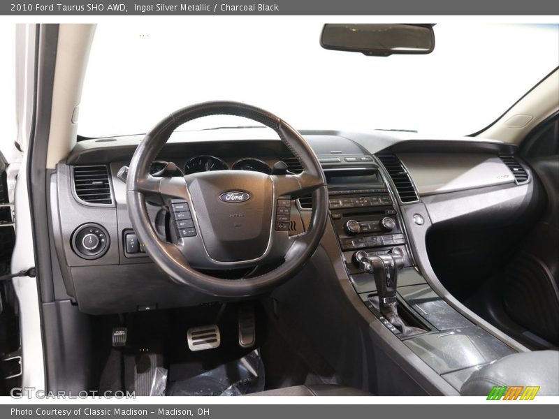 Ingot Silver Metallic / Charcoal Black 2010 Ford Taurus SHO AWD