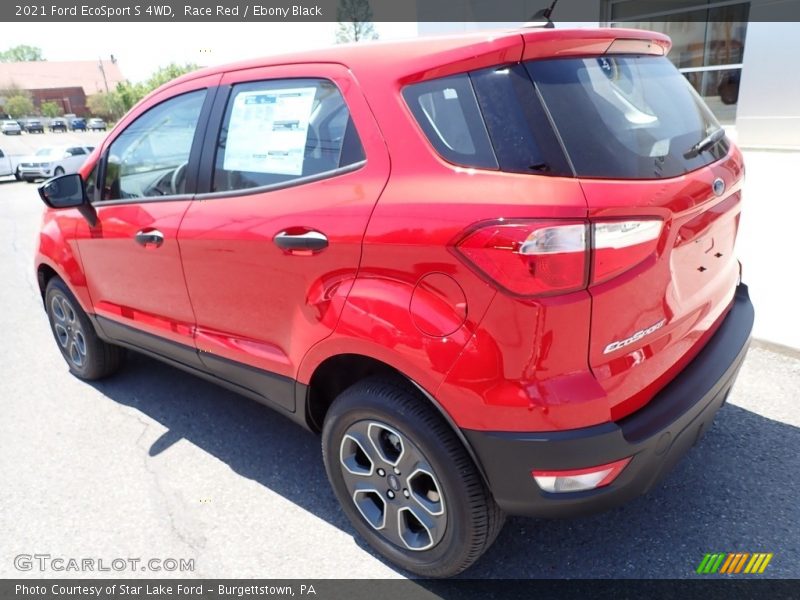 Race Red / Ebony Black 2021 Ford EcoSport S 4WD