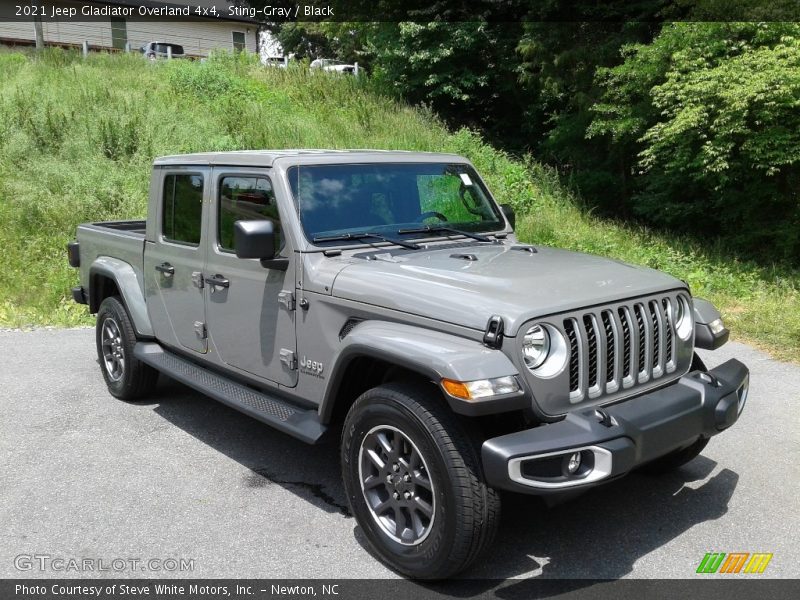 Sting-Gray / Black 2021 Jeep Gladiator Overland 4x4