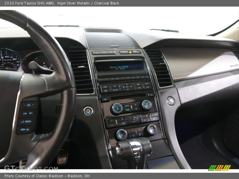 Ingot Silver Metallic / Charcoal Black 2010 Ford Taurus SHO AWD