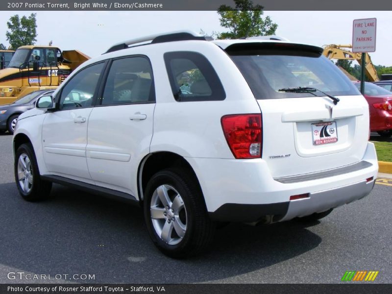 Bright White / Ebony/Cashmere 2007 Pontiac Torrent