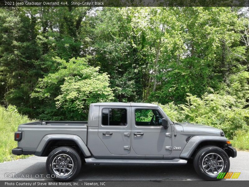 Sting-Gray / Black 2021 Jeep Gladiator Overland 4x4