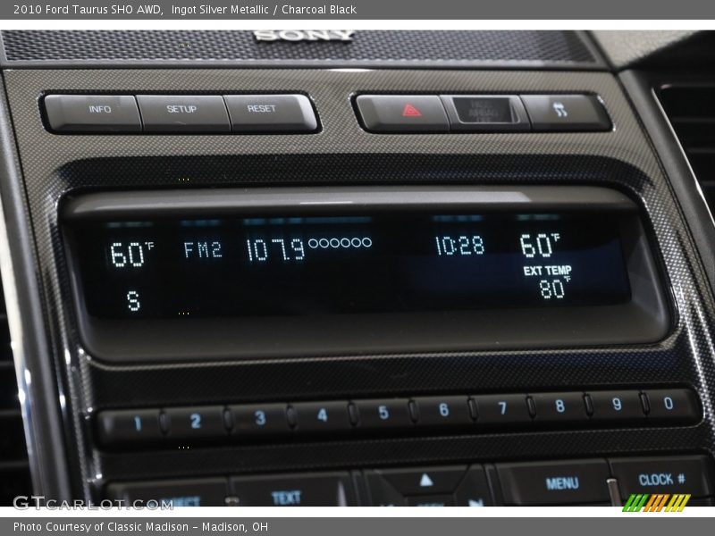 Ingot Silver Metallic / Charcoal Black 2010 Ford Taurus SHO AWD