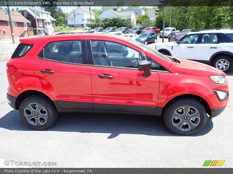 Race Red / Ebony Black 2021 Ford EcoSport S 4WD