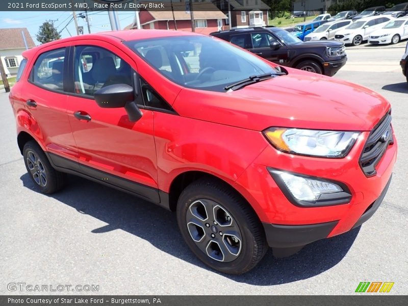 Race Red / Ebony Black 2021 Ford EcoSport S 4WD