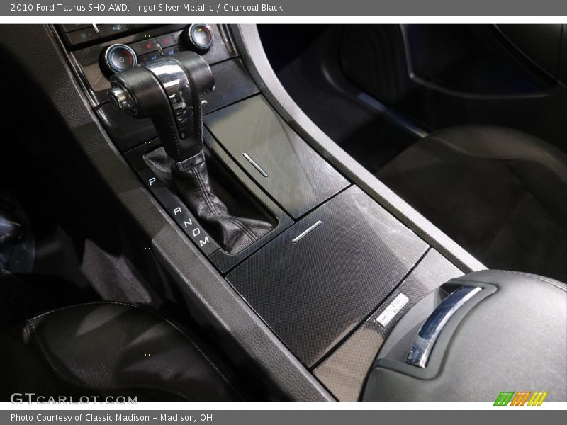 Ingot Silver Metallic / Charcoal Black 2010 Ford Taurus SHO AWD