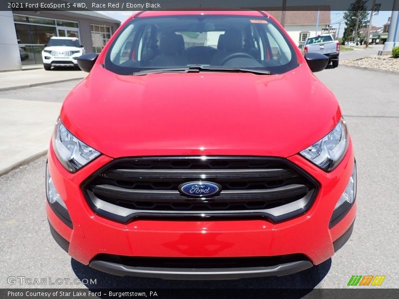 Race Red / Ebony Black 2021 Ford EcoSport S 4WD