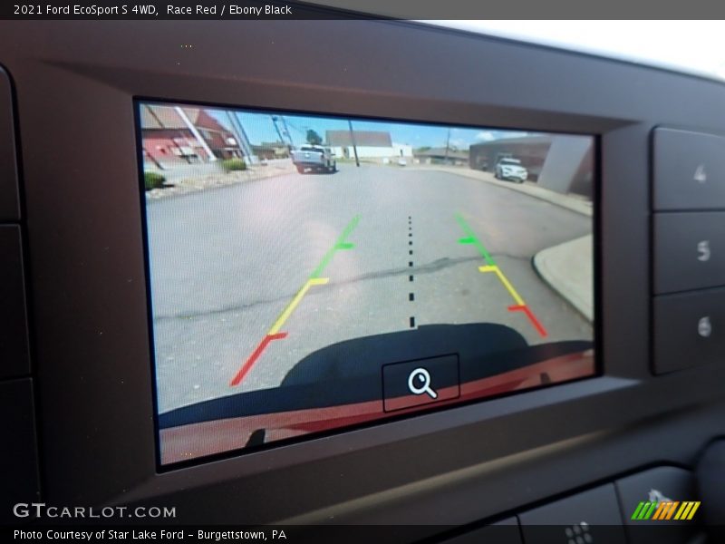 Race Red / Ebony Black 2021 Ford EcoSport S 4WD