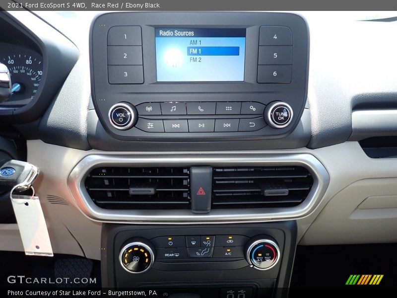 Race Red / Ebony Black 2021 Ford EcoSport S 4WD