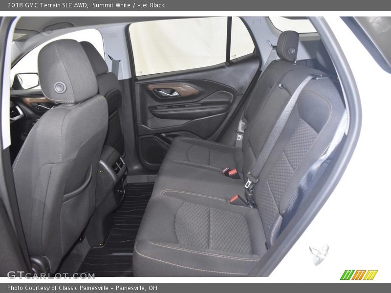 Summit White / ­Jet Black 2018 GMC Terrain SLE AWD