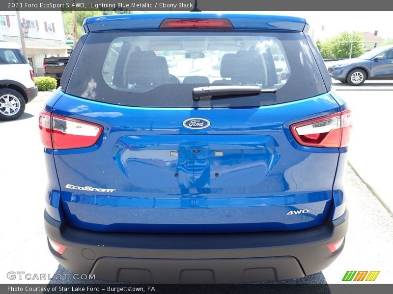 Lightning Blue Metallic / Ebony Black 2021 Ford EcoSport S 4WD