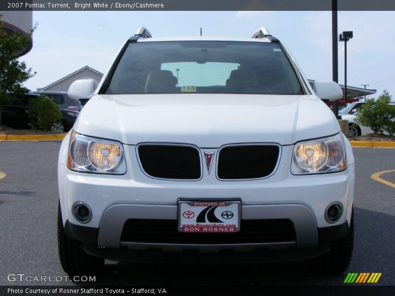 Bright White / Ebony/Cashmere 2007 Pontiac Torrent