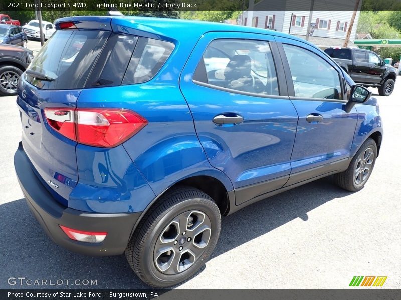 Lightning Blue Metallic / Ebony Black 2021 Ford EcoSport S 4WD