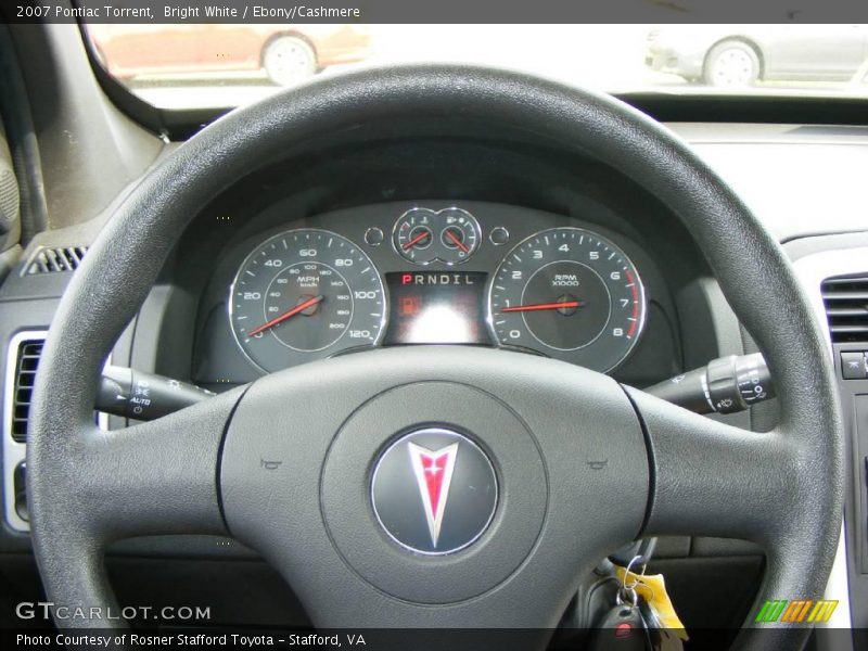 Bright White / Ebony/Cashmere 2007 Pontiac Torrent