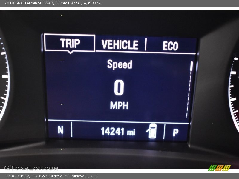 Summit White / ­Jet Black 2018 GMC Terrain SLE AWD