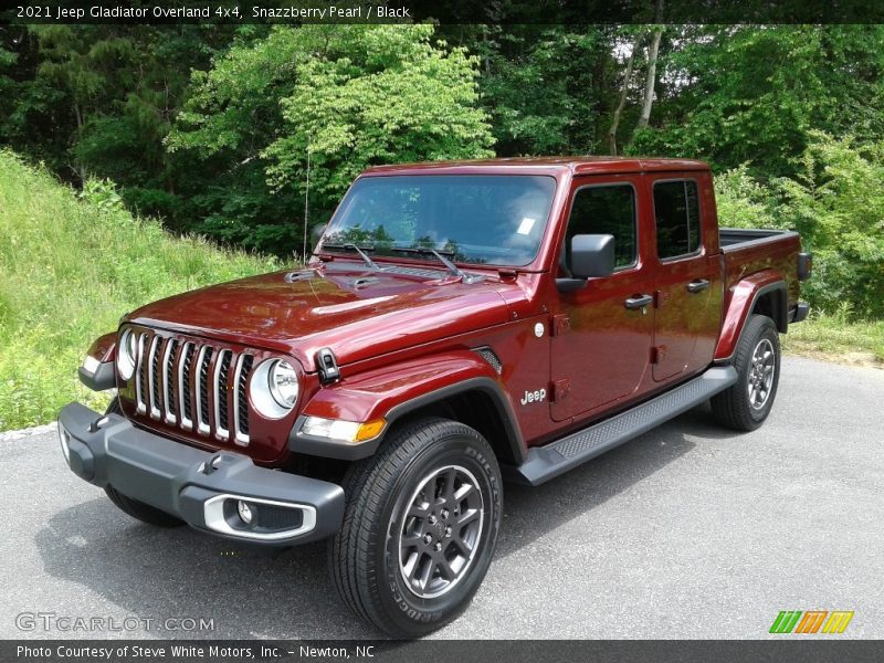 Snazzberry Pearl / Black 2021 Jeep Gladiator Overland 4x4