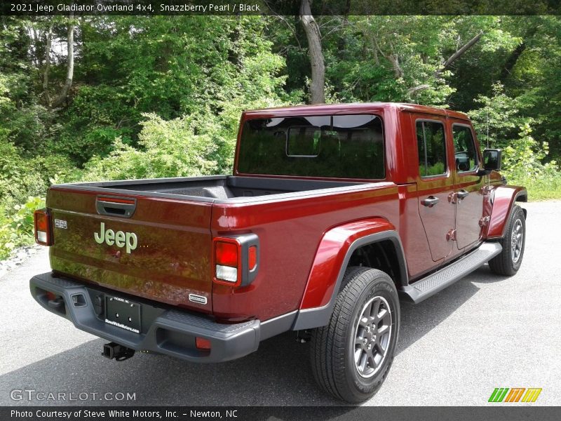 Snazzberry Pearl / Black 2021 Jeep Gladiator Overland 4x4