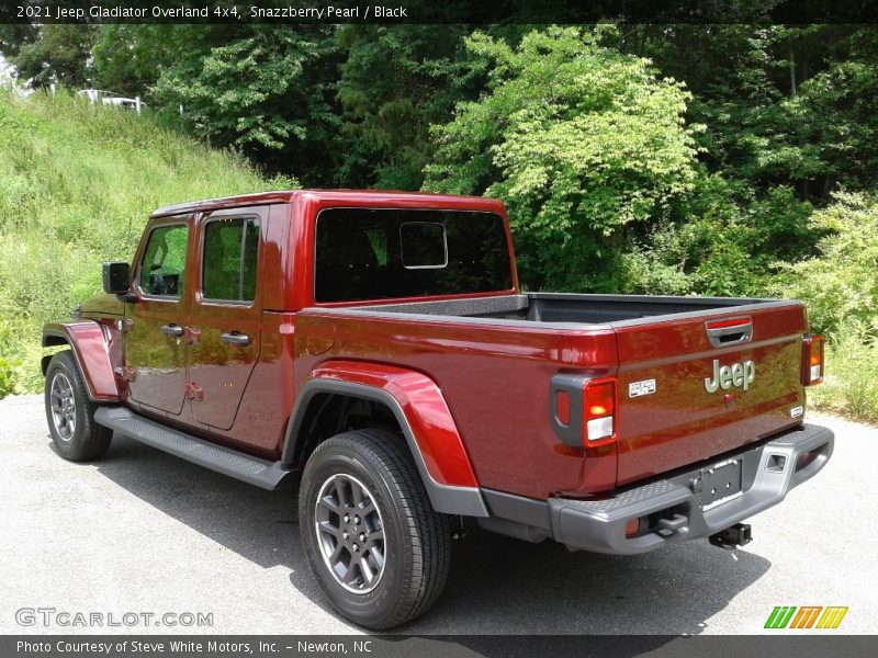 Snazzberry Pearl / Black 2021 Jeep Gladiator Overland 4x4