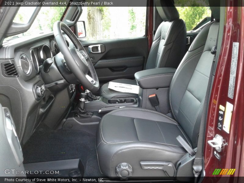 Front Seat of 2021 Gladiator Overland 4x4