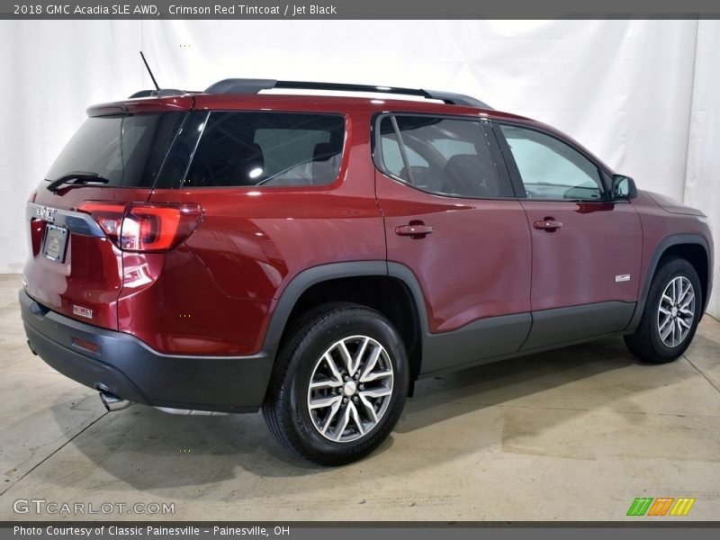 Crimson Red Tintcoat / Jet Black 2018 GMC Acadia SLE AWD