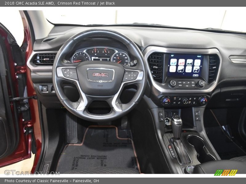 Crimson Red Tintcoat / Jet Black 2018 GMC Acadia SLE AWD