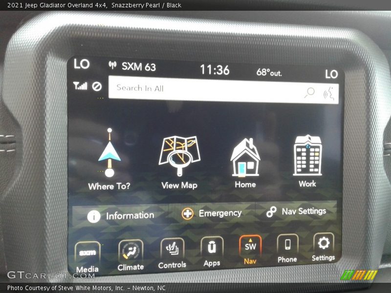 Snazzberry Pearl / Black 2021 Jeep Gladiator Overland 4x4