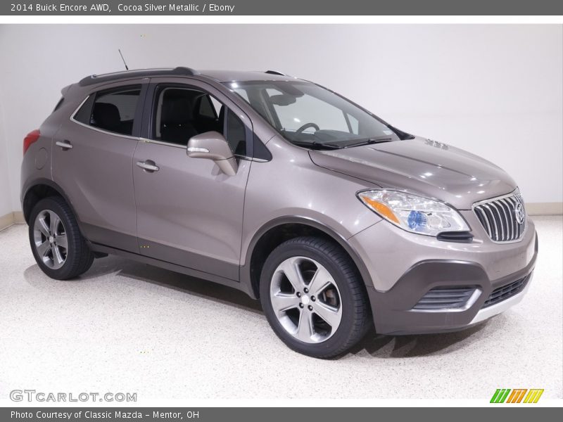 Cocoa Silver Metallic / Ebony 2014 Buick Encore AWD