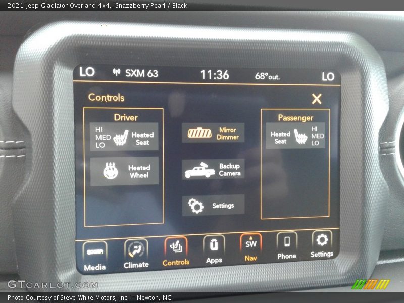 Snazzberry Pearl / Black 2021 Jeep Gladiator Overland 4x4