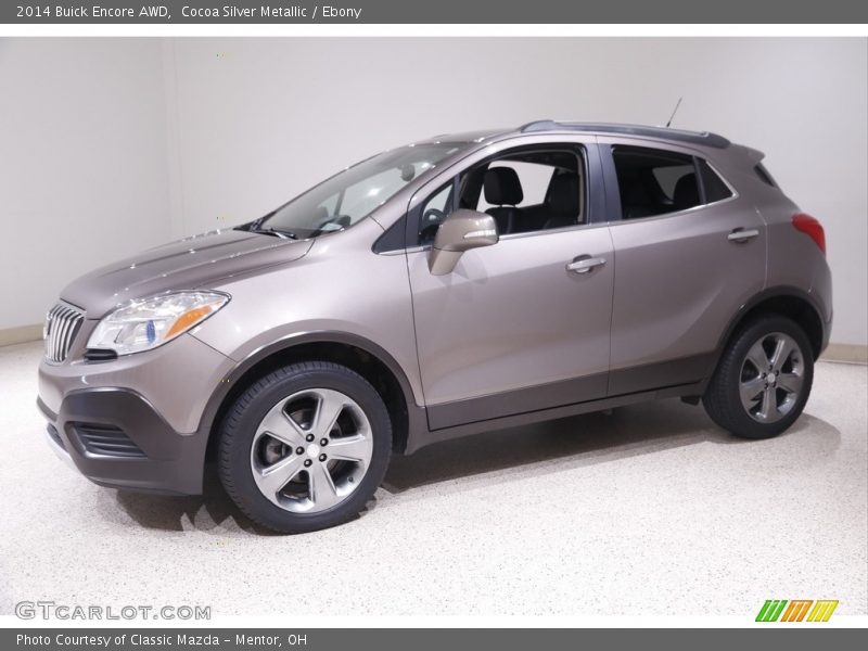 Cocoa Silver Metallic / Ebony 2014 Buick Encore AWD