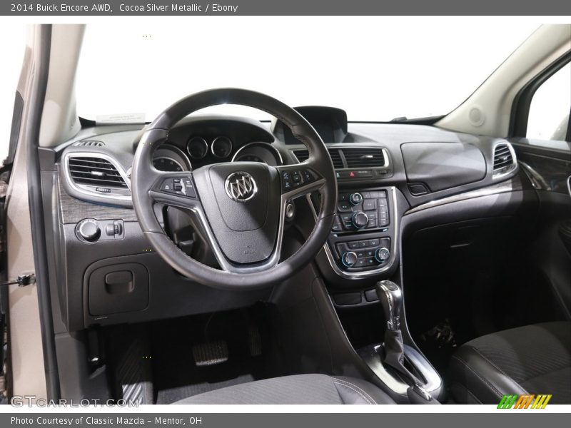 Cocoa Silver Metallic / Ebony 2014 Buick Encore AWD