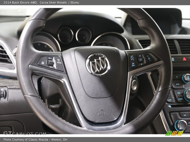 Cocoa Silver Metallic / Ebony 2014 Buick Encore AWD