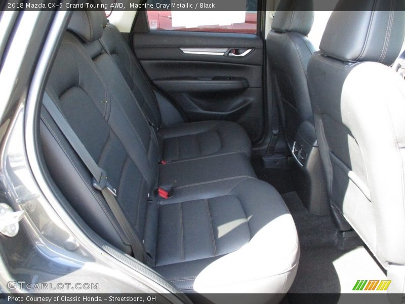 Machine Gray Metallic / Black 2018 Mazda CX-5 Grand Touring AWD
