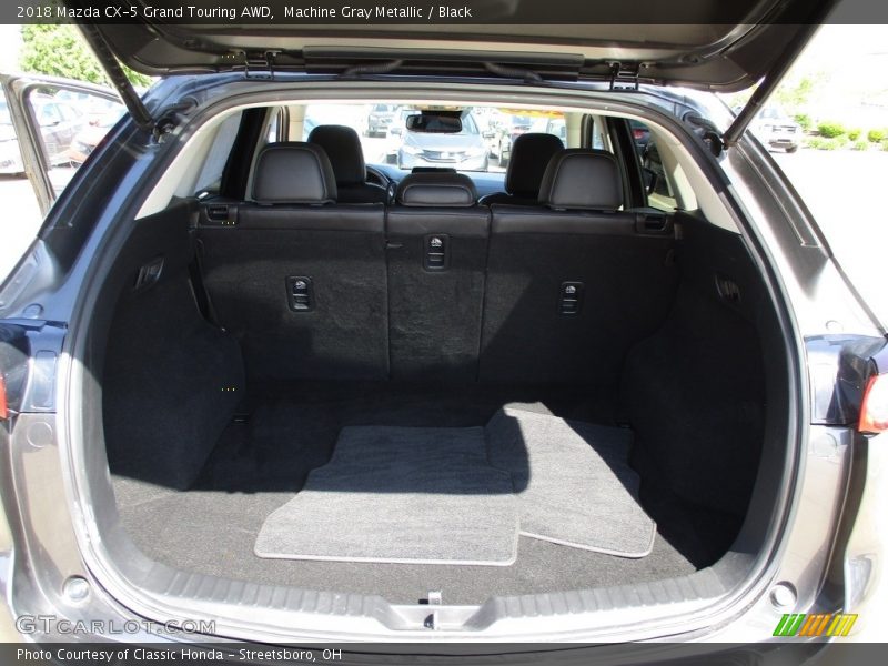 Machine Gray Metallic / Black 2018 Mazda CX-5 Grand Touring AWD