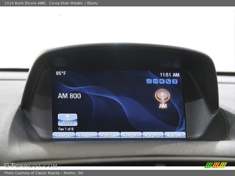 Cocoa Silver Metallic / Ebony 2014 Buick Encore AWD