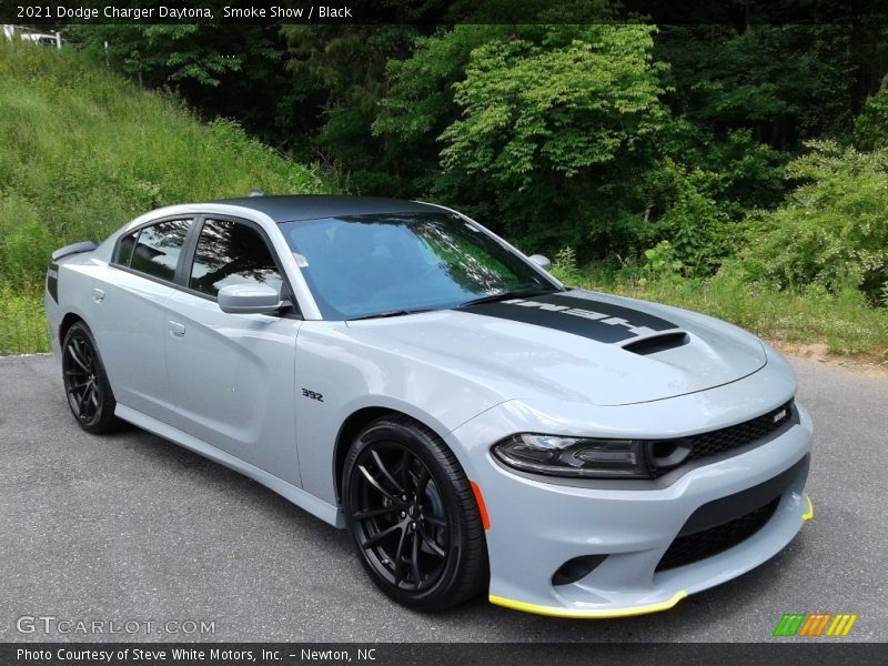 Front 3/4 View of 2021 Charger Daytona