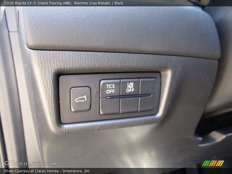 Machine Gray Metallic / Black 2018 Mazda CX-5 Grand Touring AWD