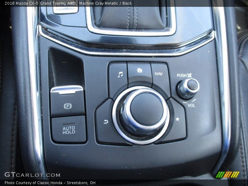Machine Gray Metallic / Black 2018 Mazda CX-5 Grand Touring AWD