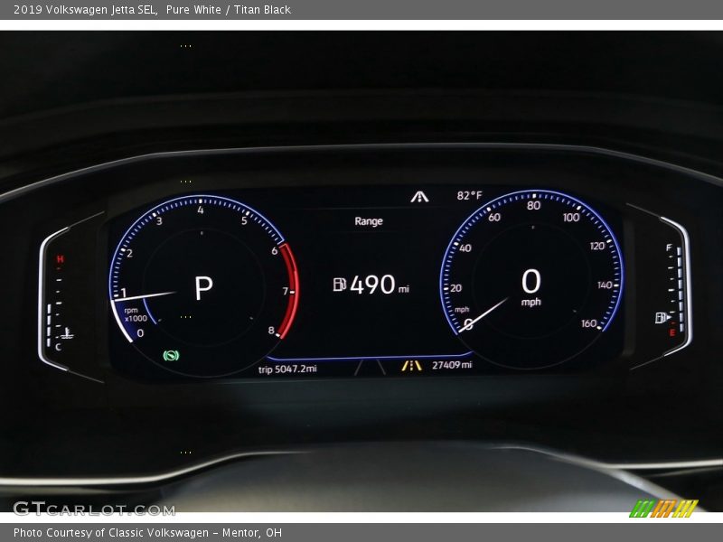 Pure White / Titan Black 2019 Volkswagen Jetta SEL