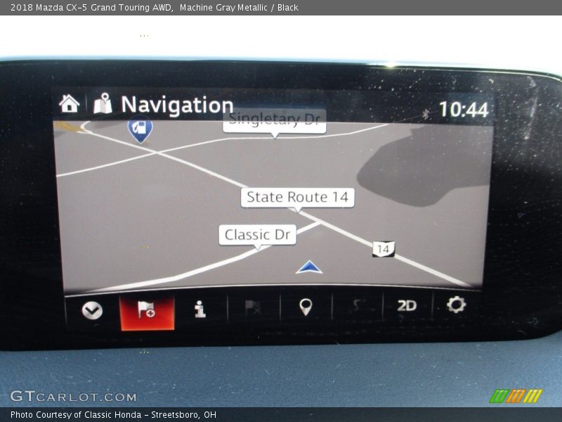 Machine Gray Metallic / Black 2018 Mazda CX-5 Grand Touring AWD