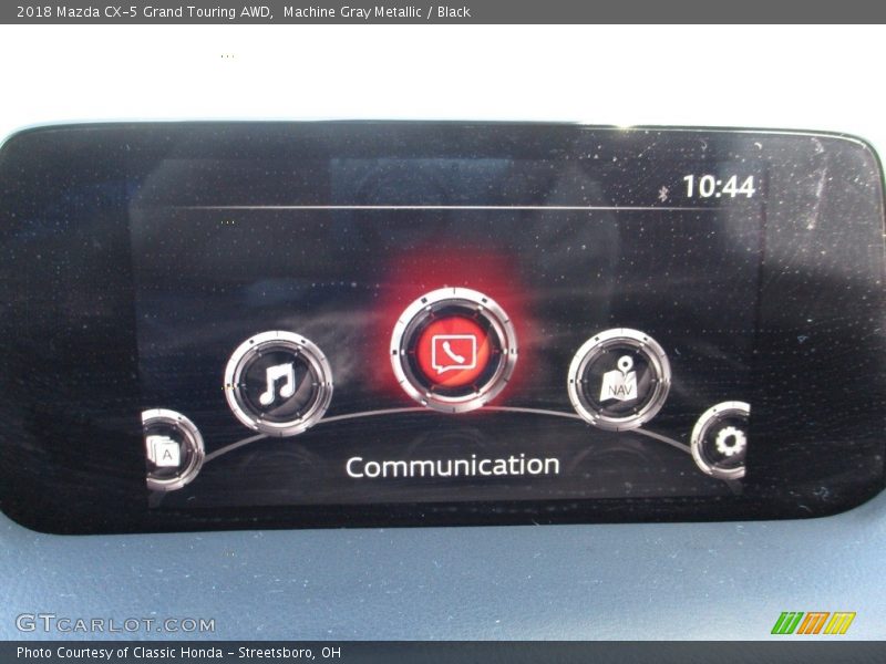 Machine Gray Metallic / Black 2018 Mazda CX-5 Grand Touring AWD