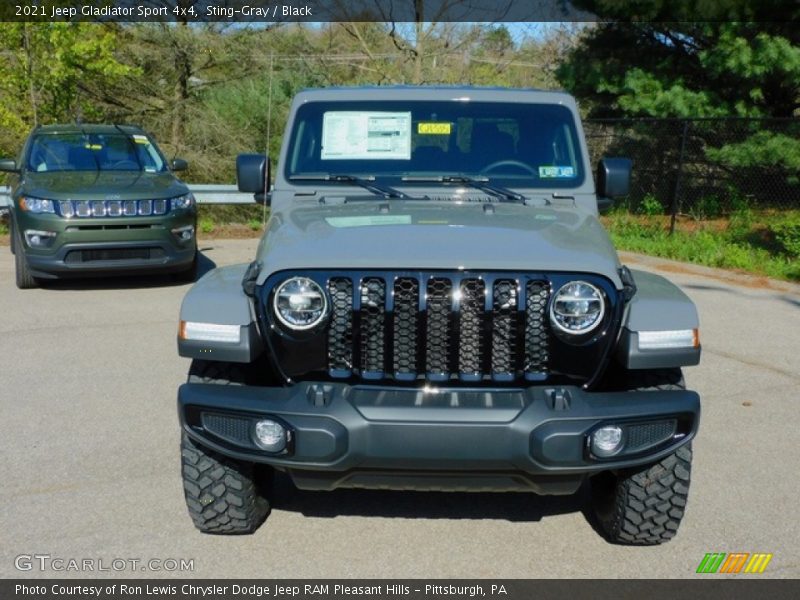 Sting-Gray / Black 2021 Jeep Gladiator Sport 4x4