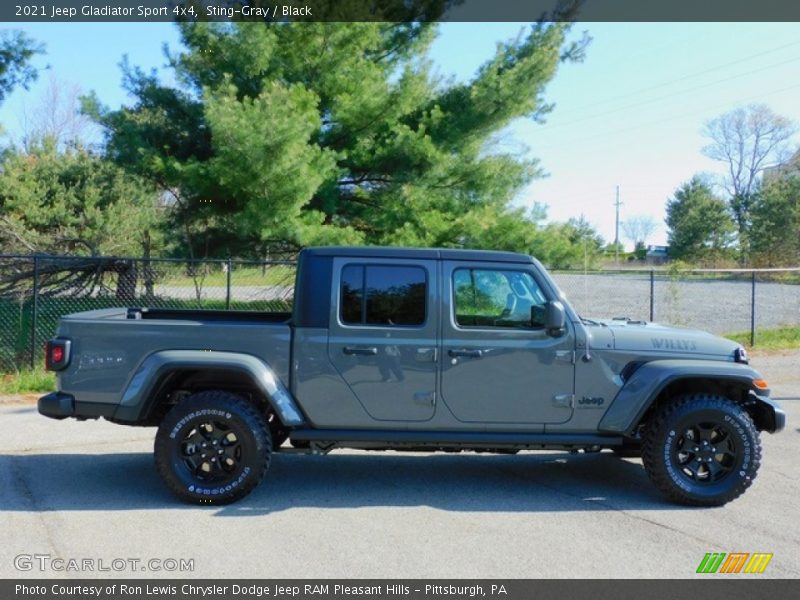 Sting-Gray / Black 2021 Jeep Gladiator Sport 4x4