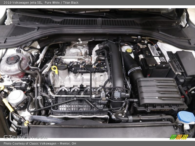 Pure White / Titan Black 2019 Volkswagen Jetta SEL