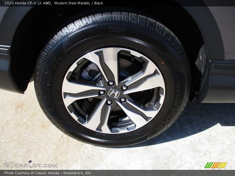 Modern Steel Metallic / Black 2020 Honda CR-V LX AWD