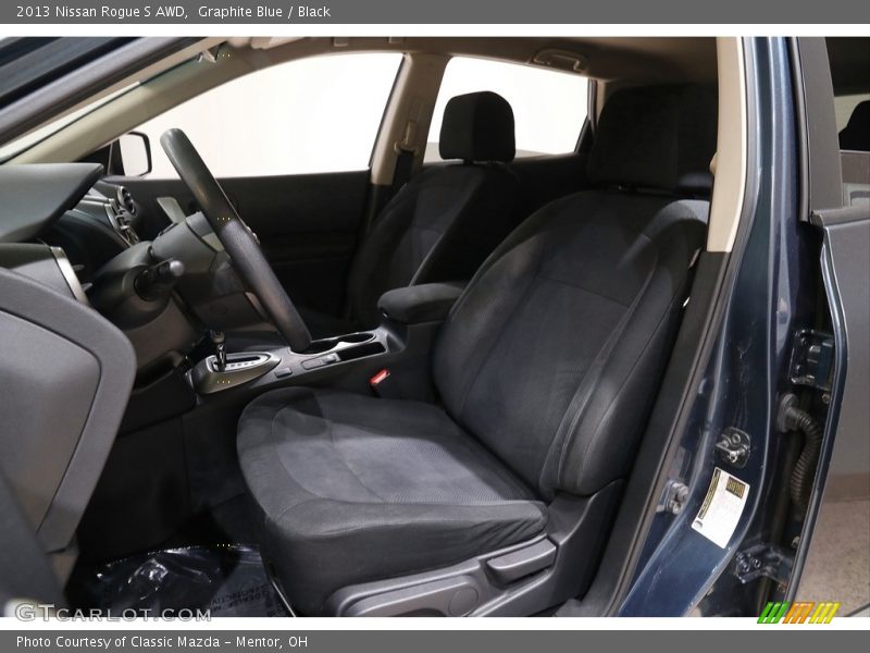 Graphite Blue / Black 2013 Nissan Rogue S AWD