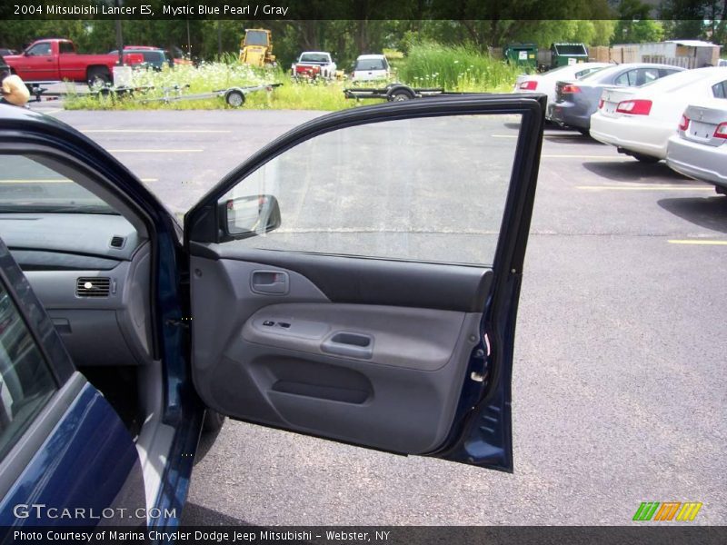 Mystic Blue Pearl / Gray 2004 Mitsubishi Lancer ES