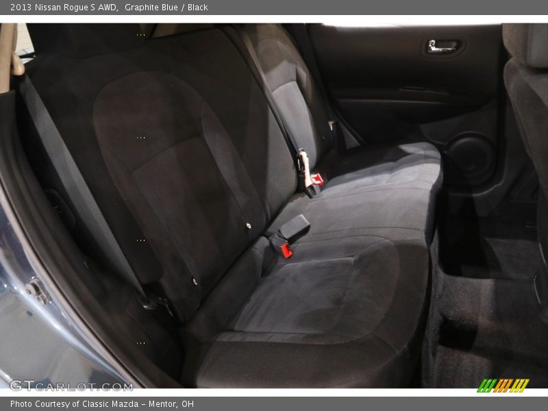 Graphite Blue / Black 2013 Nissan Rogue S AWD